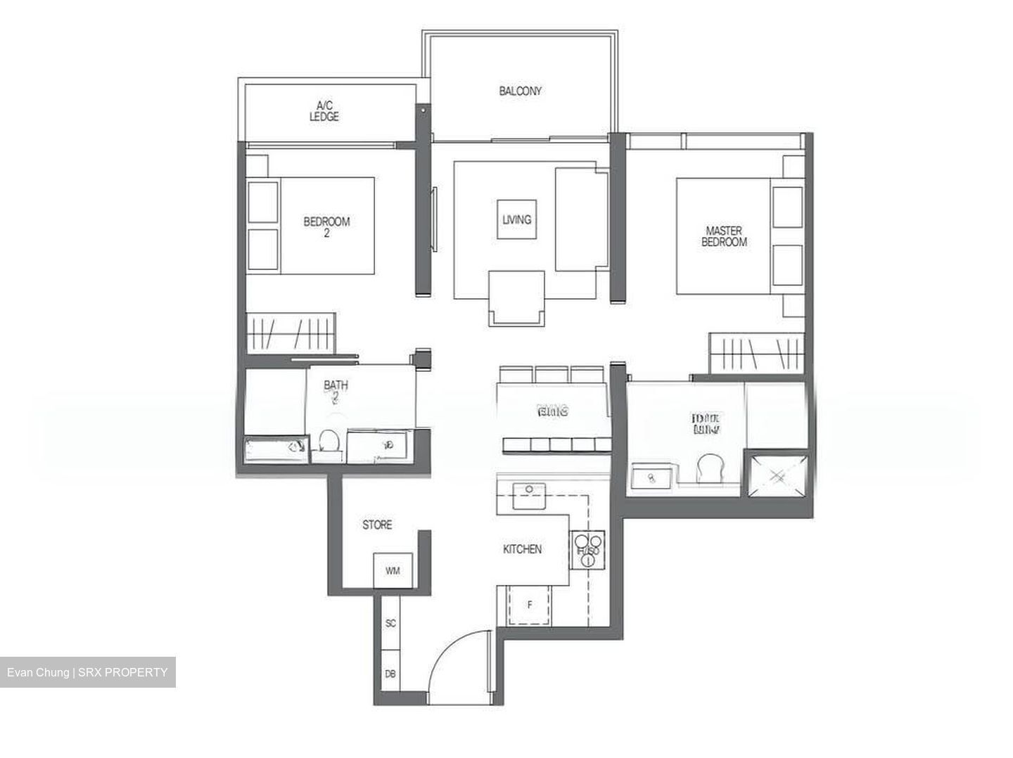 Midtown Modern (D7), Apartment #570967301